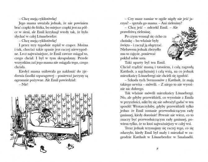 Książka "Przygody Emila ze Smalandii" Wydawnictwo Nasza Księgarnia