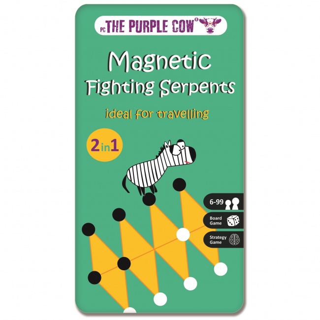 Podróżna gra magnetyczna The Purple Cow - Walczące Węże