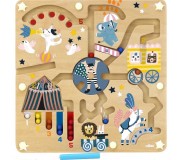 Gra labirynt magnetyczny Vilac - Cyrk