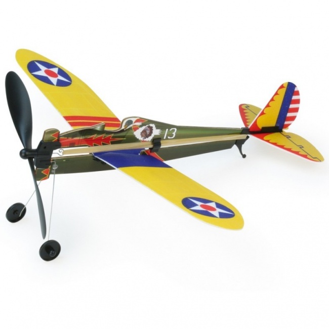 Samolocik ze śmigłem na gumkę Vilac - Iroquois 13