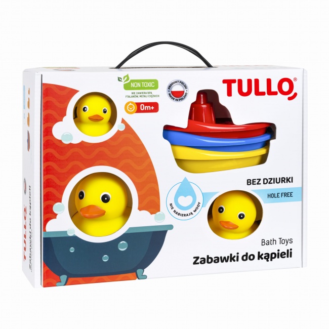 Zabawki do kąpieli Tullo 6 szt.