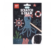 Mini wydrapywanki Apli Kids - Piraci z oceanu