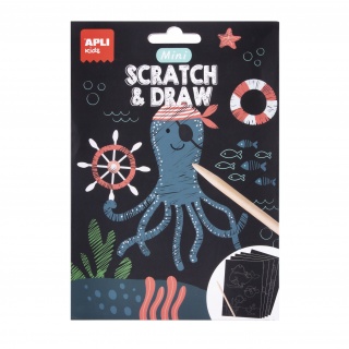 Mini wydrapywanki Apli Kids - Piraci z oceanu