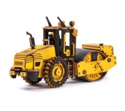 Drewniane puzzle 3D Robotime - Walec drogowy