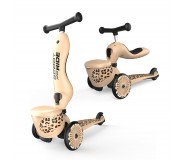 Hulajnoga i rowerek 2w1 Highwaykick 1 Lifestyle SCOOTANDRIDE 1-5 lat - Leopard
