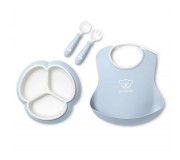 Zestaw do karmienia Mealtime Babybjorn - Powder Blue