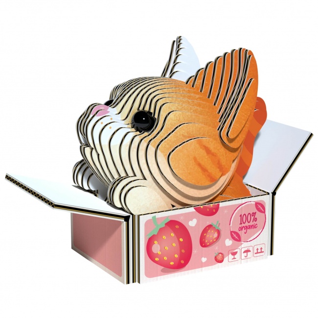 Eko Układanka 3D Eugy - Kotek Pumpkin