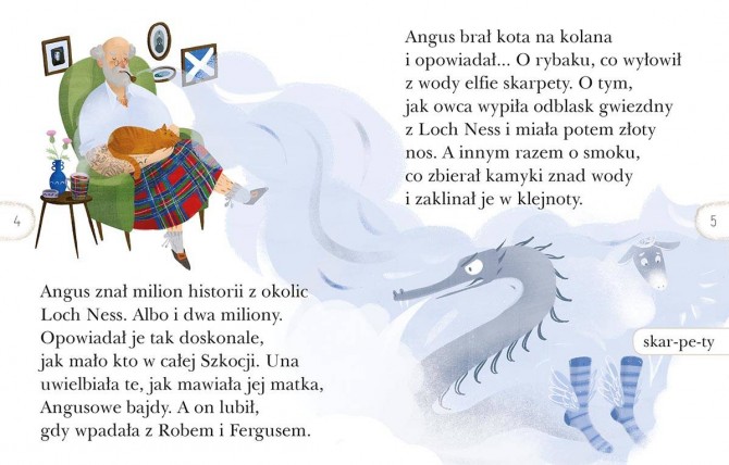 Książka "Na tropie potwora z Loch Ness. Czytam sobie. Poziom 2" Wydawnictwo Harperkids