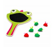 Gra zręcznościowa BS Toys - Rakietka Głodna żabka Gloria