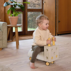 Kreatywne klocki rozwijające motorykę dużą Curiosity set MODU - piaskowy szary 10w1