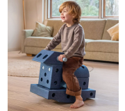 Kreatywne klocki rozwijające motorykę dużą Explorer set MODU - niebieski 15w1