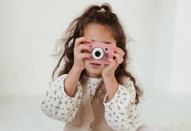 Aparat fotograficzny dla dzieci Hoppstar - Rookie Blush
