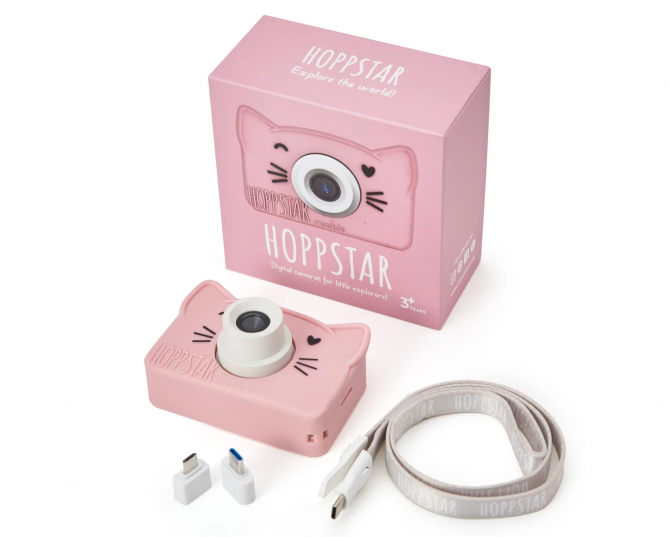 Aparat fotograficzny dla dzieci Hoppstar - Rookie Blush