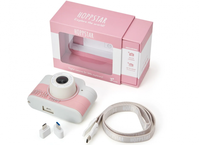 Aparat fotograficzny dla dzieci Hoppstar - Expert Blush