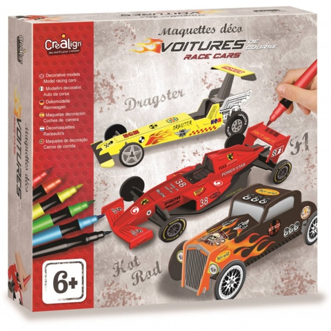 Makiety do złożenia i malowania Crea Lign' - Samochody