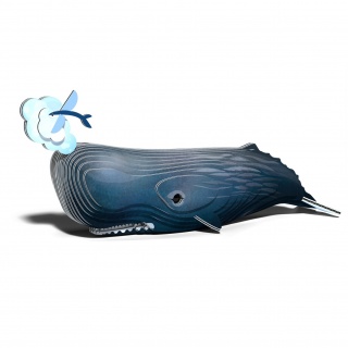 Eko Układanka 3D Eugy - Wieloryb Kaszalot