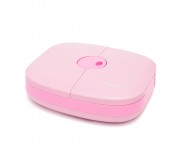 Szczelny lunch box z naklejkami Nuumi - Pink