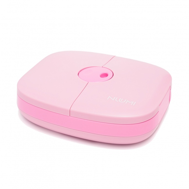 Szczelny lunch box z naklejkami Nuumi - Pink