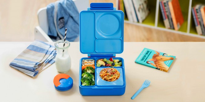 Lunchbox z termosem OmieBox OMIE - Blue Sky