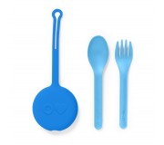 Zawieszka - pokrowiec ze sztućcami OmiePod OMIE - Capri Blue