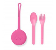 Zawieszka - pokrowiec ze sztućcami OmiePod OMIE - Bubble Gum