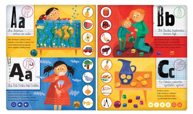 Książka Czytaj z Albikiem Albi - Moje pierwsze literki