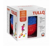 Półkula sensoryczna do masażu 2 szt Tullo - czerwona/niebieska
