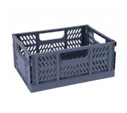 Zestaw składanych skrzynek Apli Kids M - Niebieski 2 szt.