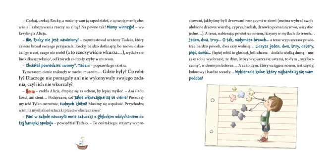 Książka "Szkoła emocji. Nieustraszeni i tajemnica dinozaura" t.4 Wydawnictwo Mamania