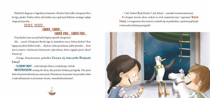 Książka "Szkoła emocji. Nieustraszeni i tajemnica dinozaura" t.4 Wydawnictwo Mamania