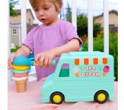 Lodziarnia na kółkach z magnetyczną łyżką do lodów B. Toys - Sweet Scoops
