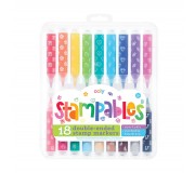 Flamastry ze Stempelkami Ooly - Stampables