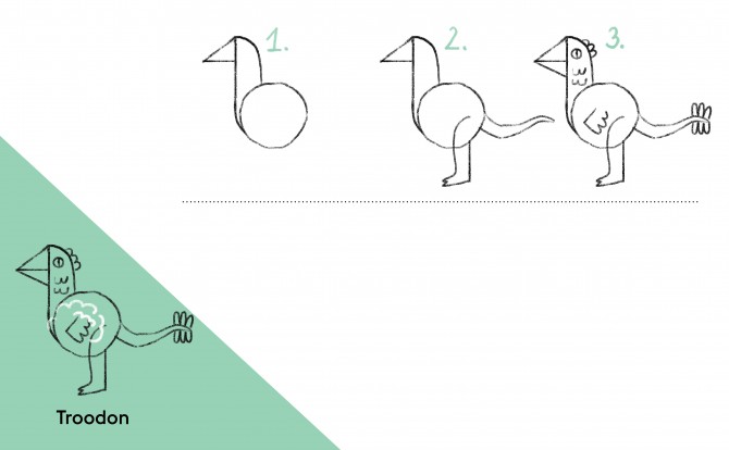 Książka "Umiem rysować dinozaury" Wydawnictwo Kropka