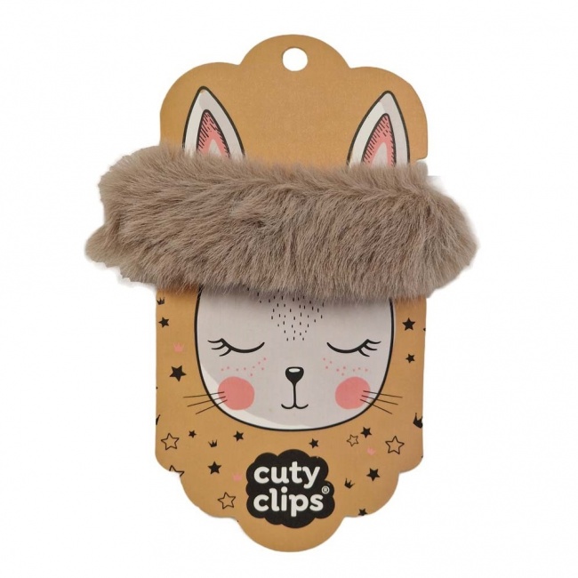 Gumka do włosów Cuty Clips Snails - Fluffy Bunny Beige