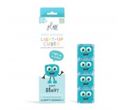 Kostki sensoryczne świecące w wodzie Blair Glo Pals - turkusowe