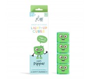 Kostki sensoryczne świecące w wodzie Pippa Glo Pals - zielone