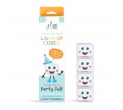 Kostki sensoryczne świecące w wodzie Party Pal Glo Pals - wielokolorowe