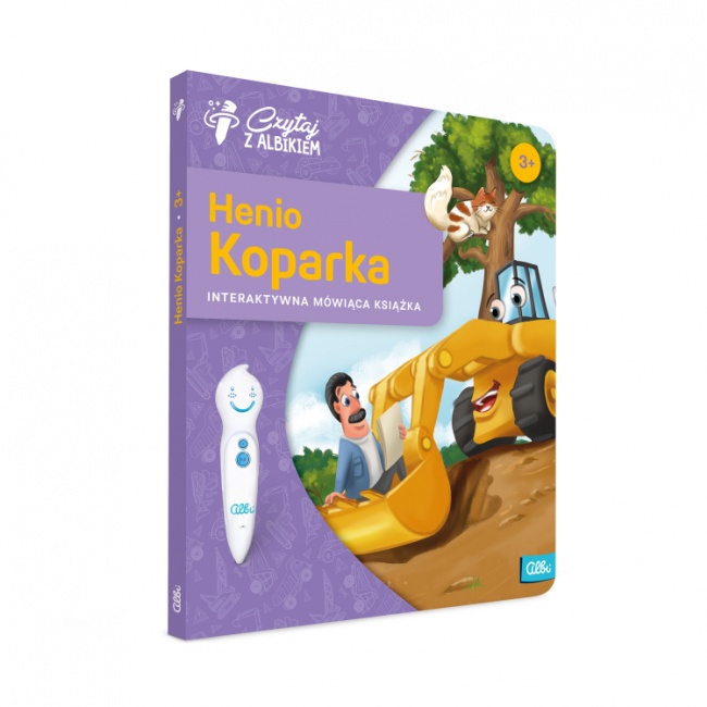 Książka Czytaj z Albikiem Albi - Henio Koparka