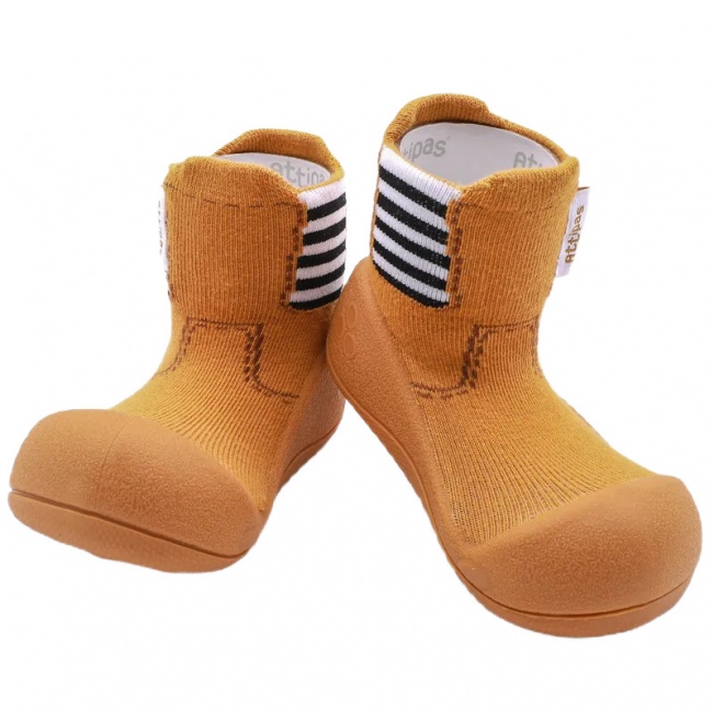 Oddychające antypoślizgowe buciki Attipas - Rainboots Yellow XL