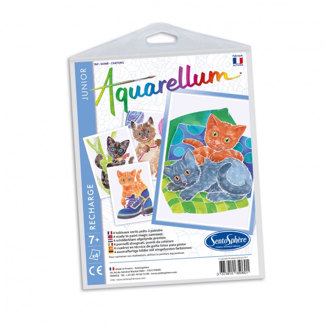 Plansze do Aquarellum Junior SentoSphere - Kotki