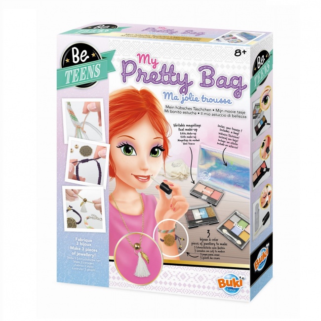 Zestaw Zrób To Sam Buki - Kosmetyczka z cieniami