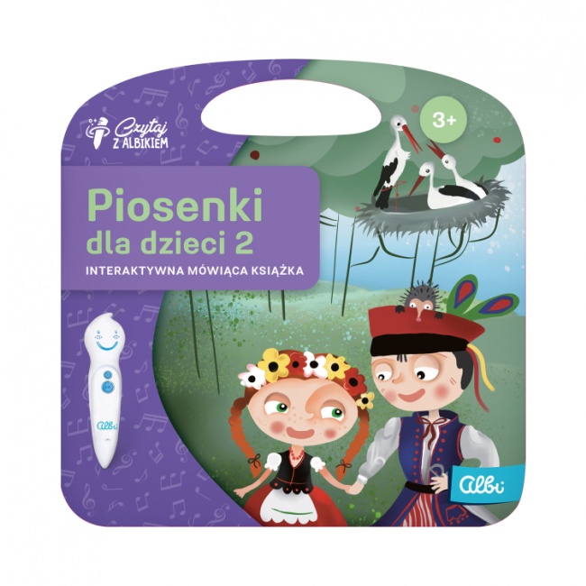 Mini książka Czytaj z Albikiem Albi - Piosenki dla dzieci 2