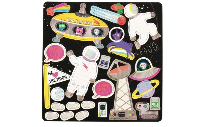 Zestaw gier magnetycznych Floss&Rock - Kosmos