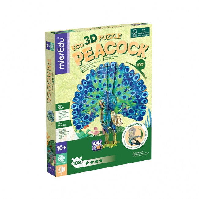 Puzzle 3D mierEdu- Paw