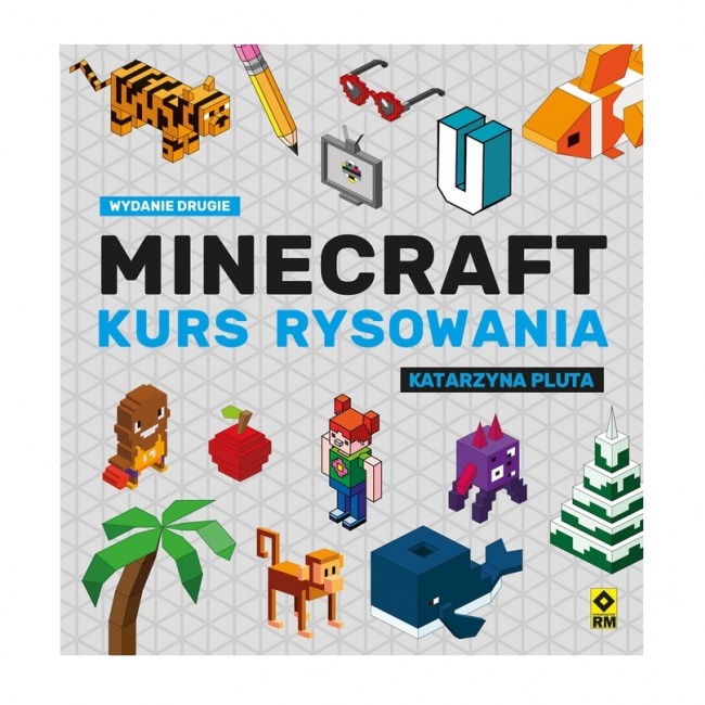 Książka "Minecraft. Kurs rysowania w.2" Wydawnictwo RM