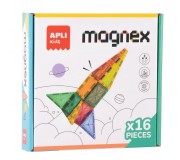 Klocki magnetyczne Magnex Apli Kids 16 el.