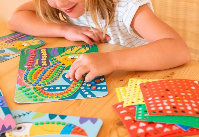Zestaw artystyczny Apli Kids mozaika - Dżungla