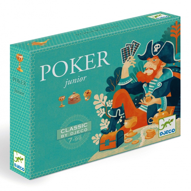 Gra karciana Djeco - Poker Junior