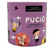 Gra Pucio wydawnictwo Nasza Księgarnia - Logopedyczne memo języczkowe