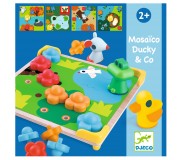 Mozaika Ducky&Co Djeco - Kolorowe obrazki